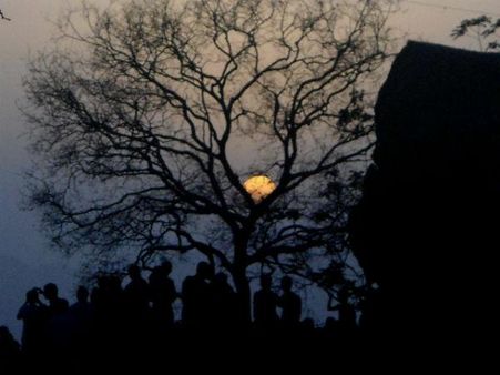 માઉંટ આબુમાં સનસેટ 