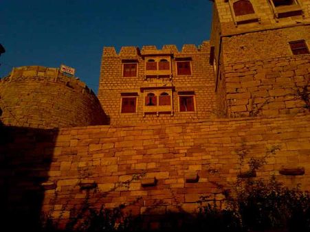 જેસલમેરમાં સનસેટ 