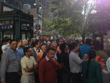 અમેરિકામાં પણ દેખાઇ 'મોદી લહેર'