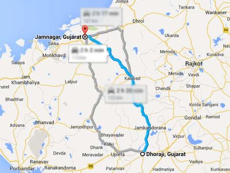 ધોરાજી-જામનગર હાઇવે