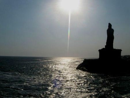 કન્યા કુમારીમાં સનસેટ