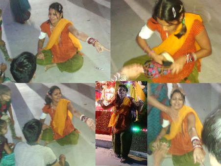 ગરબે ઘૂમી એક ગાંડી અને ગોરબાપા, જુઓ તસવીરો