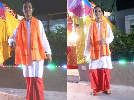 ગોરબાપા ગરબે ઘૂમ્યા