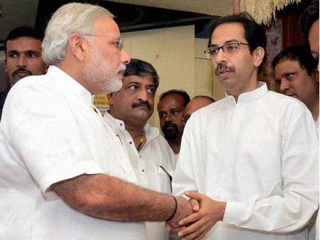 દિવંગત બાળ ઠાકરે પ્રત્યે મોદીના 'સન્માન' પર શિવસેનાનો કટાક્ષ