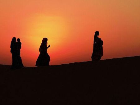 સુંદર સૂર્યાસ્ત 