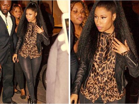 પાર્ટીમાં મદમસ્ત થઈ રૅપર નિકી મિનાજ, કર્યો Underboob Show