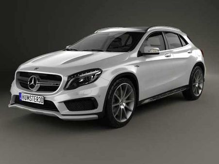 ડિમેન્શનઃ- મર્સીડિઝ બેન્ઝ જીએલએ 45 એએમજી