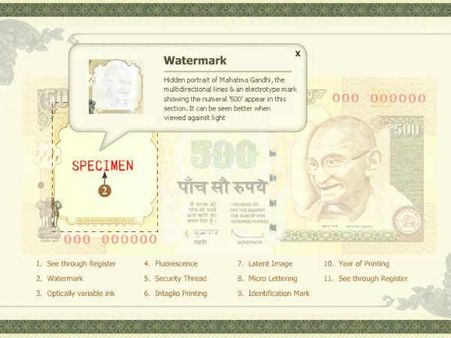 તસવીરની ઉપર 500 લખેલું હોય છે