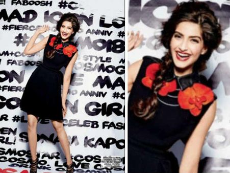 કૉસ્મોપૉલિટન મૅગેઝીન માટે સોનમ કપૂરનું Gorgeous ફોટોશૂટ