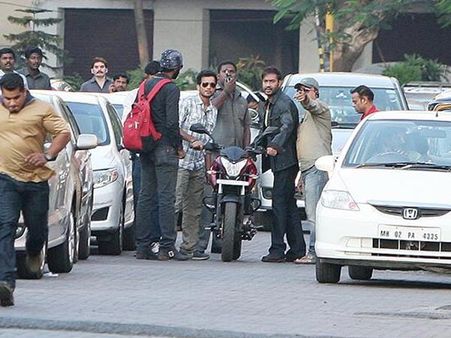 સીન માટે તૈયારી