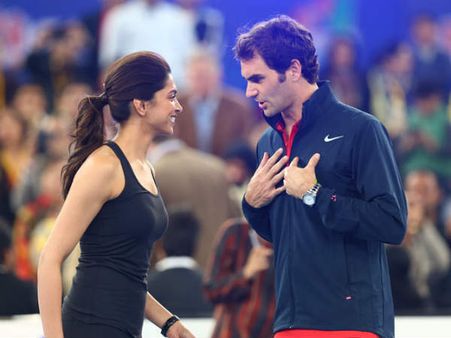 રણવીરને મૂકી રોજર સાથે ‘રમત’ રમતી દીપિકા : જુઓ તસવીરો