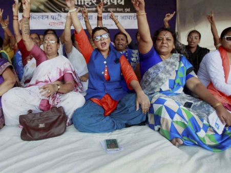 ભાજપમાં ના ગળી દાળ