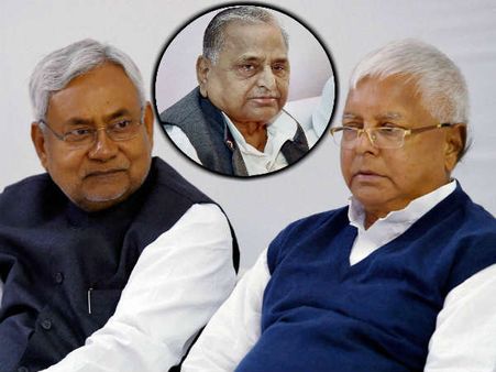 જંતર-મંતર પર મોદી વિરુદ્ધ જનતા પરિવારના ધરણા