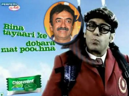 રાજૂ હીરાણીને ક્લોરમિંટ રાજૂ હીરાણીને ક્લોરમિંટ