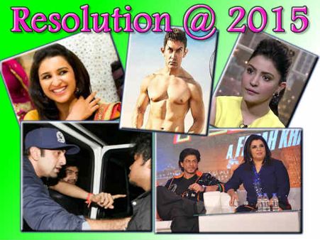 Year 2015 : કેવા હોવા જોઇએ બૉલીવુડ સ્ટાર્સનાં Resolutions!