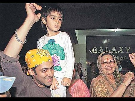 આરહન સાથે સલમાન