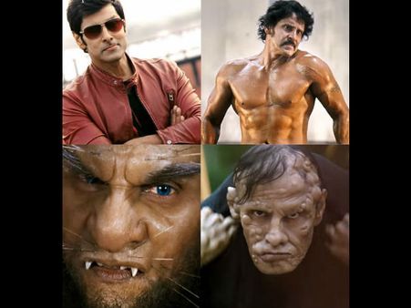 ચિયાન વિક્રમના લુક્સ