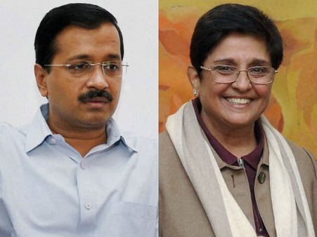 સર્વે: CMની રેસમાં કિરણ કરતા આગળ નિકળી ગયા કેજરીવાલ