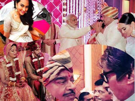 PICS : કુશ સિન્હાના લગ્નમાં મોદી-બચ્ચન સહિત દિગ્ગજોની હાજરી