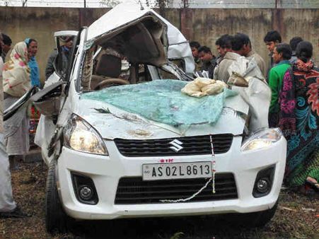 અસમમાં અકસ્માત