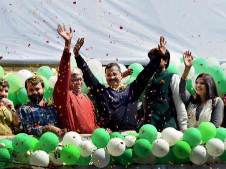 ભવ્ય જીતની ભવ્ય ઉજવણી ભવ્ય જીતની ભવ્ય ઉજવણી