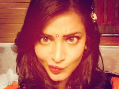 શ્રુતિ હસનની વણજોવાયેલી સેલ્ફી