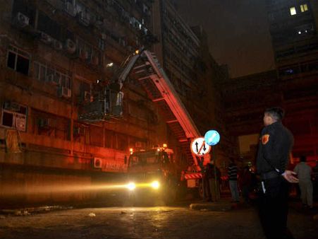 દિલ્હીના કોમ્પ્લેક્સમાં આગ