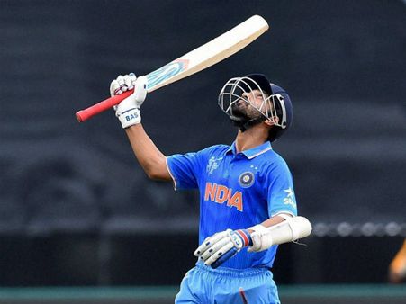 અજિંક્ય રહાણેની અર્ધસદી 