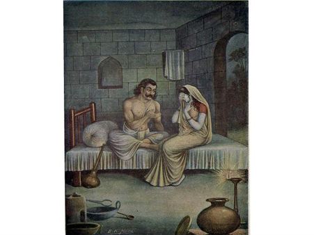 દ્વૌપદી આપ્યો કૂતરાને શ્રાપ