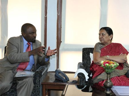 કેન્યાના ઉવાસીન ગીશુ રાજ્યના ગર્વનર મુખ્યમંત્રીની મુલાકાતે