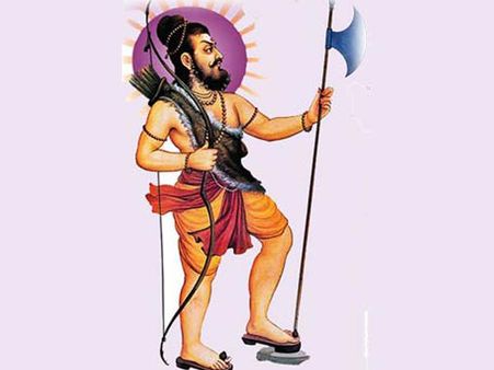 ભગવાન શિવે આપ્યું પરશુરામને આશીર્વાદ 