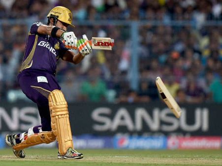 ગૌતમના તૂટેલા બેટ પર યુવરાજનું ટ્વિટ