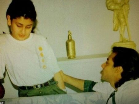 Pic of the day: સલમાન કરિશ્માના સેટ પર મળવા જતી હતી કરીના