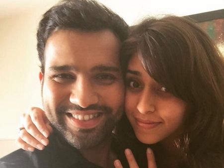 ઓહ! આ યુવતીના પ્રેમમાં ક્લિન બોલ્ડ થયો રોહિત, તસવીર કરી ટ્વિટ