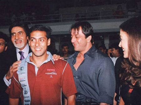 એશ અને બચ્ચન સાથે 