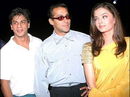 સલમાન, ઐશ્વર્યા અને શાહરૂખ 