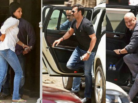 અનુપમ, અજય અને પ્રિયા દત્ત