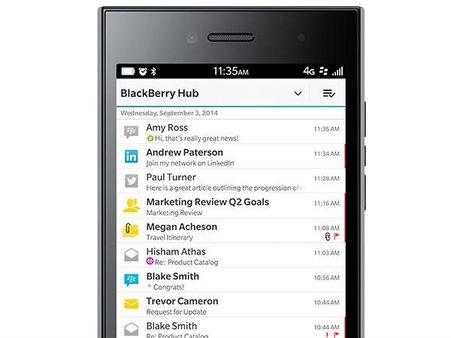 બ્લેકબૈરી હબ