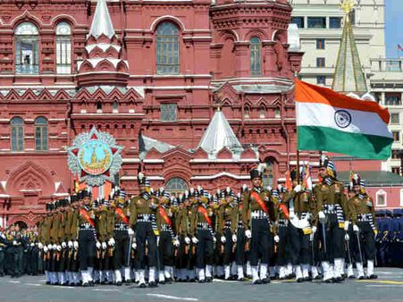Pics: રશિયામાં વિક્ટરી ડે સેલિબ્રેશનમાં ભારતીય સેના બની પરેડનો ભાગ