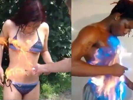 આઇસ બકેટ ચેલેંજની સામે ફાયર ચેલેંજ