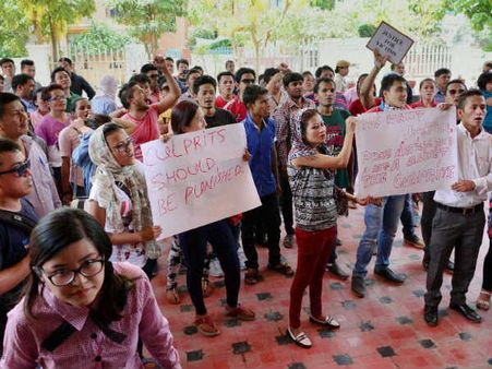 ગુડગાંવમાં મણીપુરી યુવકની થઇ પીટાઇ