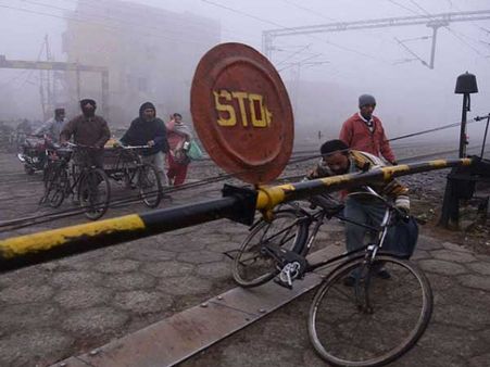 રેલ્વે ક્રોંસિંગ