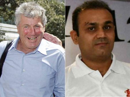 કોચ જ્હોન રાઇટે સહેવાગનો કોલર પકડી લીધો હતો