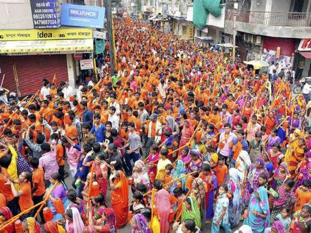 ઉજ્જૈનમાં કંવર યાત્રીઓ પહોંચ્યા મહાદેવના દ્વારે