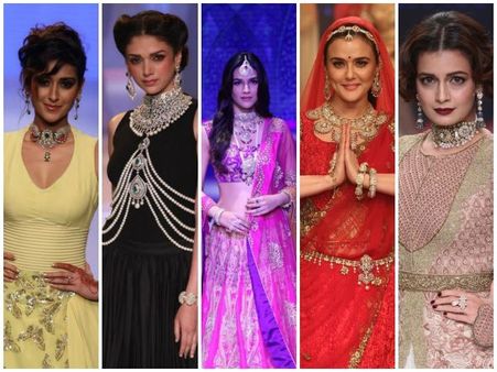 IIJW 2015 માટે બોલીવૂડની સુંદરીઓ ઉતરી રેમ્પ પર...