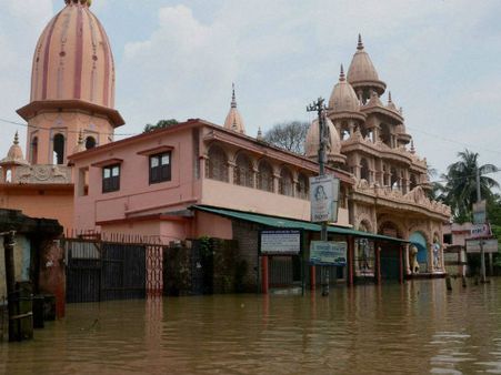 ધરમપુર ગામ જળમગ્ન