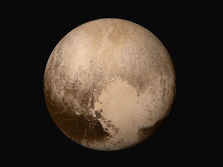 રંગ બદલતો પ્લૂટો 