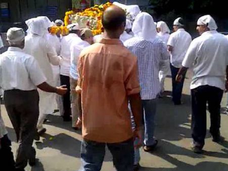 શહીદ પ્રેમકુમાર પાટીલની અંતિમયાત્રા