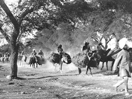 જીટી રોડના માર્ગ પર રિફ્યૂજી