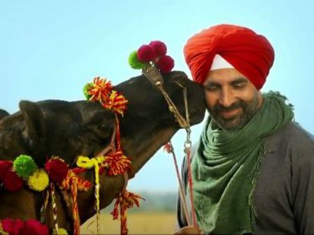 ઊંટે કરી કિસ